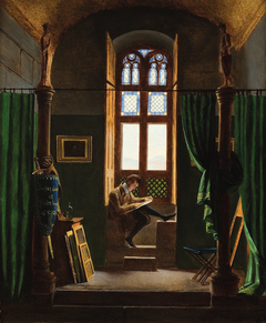 L'Atelier du peintre by François Fleury-Richard