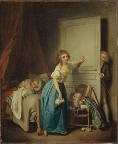 L'Indiscret by Louis-Léopold Boilly