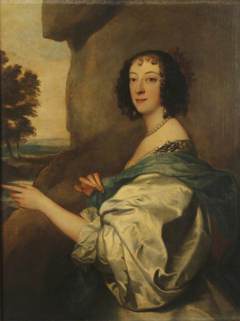 Lady Elizabeth Clifford, Countess of Burlington (1621 – 1698) by Anthony van Dyck
