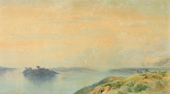 Lake Rotomahana 1872 by John Gully