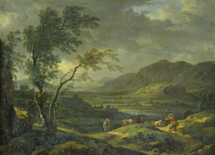 Landscape after a Thunderstorm by Johann Franz Ermels