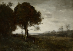 Landscape by Jean-Baptiste-Camille Corot