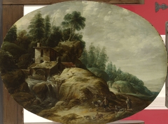 Landscape with a watermill by Gillis Peeters I