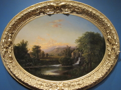 Landscape with Waterfall by Robert S. Duncanson