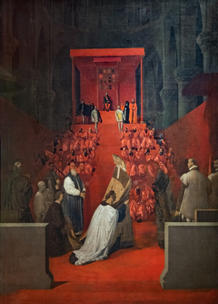 Le Duc d'Albe à Sainte-Gudule à Bruxelles by Jean-Auguste-Dominique Ingres