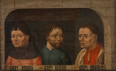 Los Apóstoles Simón Judas y Tomás by Master of the Pacully collection