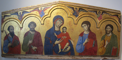Madonna and Child with four Saints