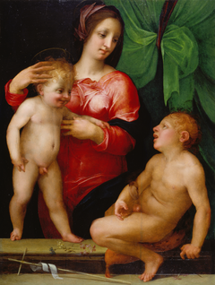 Madonna and Child with the Infant St. John by Rosso Fiorentino