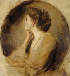 Margarethe von Stumm (?) by Franz von Lenbach