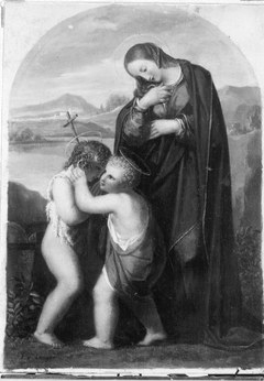 Maria mit Kind und Johannesknaben by Johann Peter von Langer
