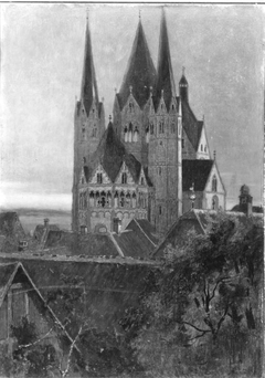 Marienkirche in Gelnhausen (Gelnhausener Dom) by Carl Freiherr von Pidoll zu Quintenbach