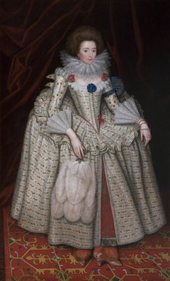 Mary Curzon, Countess of Dorset (1585 -1645) (after William Larkin) by William Hamilton