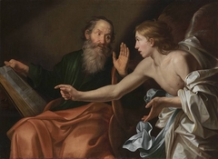 Matthäus mit dem Engel by Johann Ulrich Loth