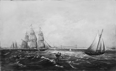 New York Bay and Harbor by J C Wales