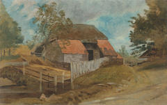 Old Barn by Lionel Bicknell Constable