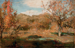 Orchard by Jan Stanisławski