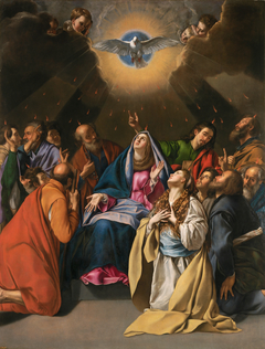 Pentecost by Juan Bautista Mayno