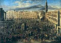Piazza del Mercato during the Revolt of Masaniello
