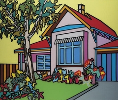 Pink House by Howard Arkley