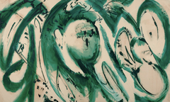 Portrait in Green by Lee Krasner