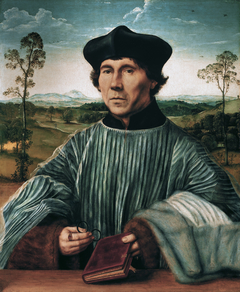 Portrait of a Canon by Quentin Matsys