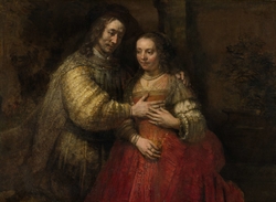 Portrait of a Couple as Isaac and Rebecca, known as ‘The Jewish Bride’