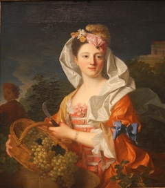 Portrait of a lady as Pomona by Jean Ranc