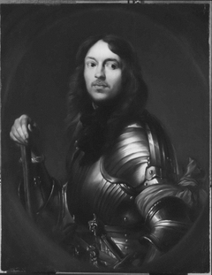 Portrait of a Man in Armour by Attributed to the school of Sir Anthony van Dyck