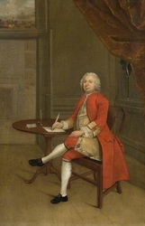 Portrait Of A Man In Red