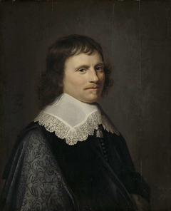 Portrait of a Man, thought to be Salomon van Schoonhoven (1617-1653), Lord Lieutenant of Putten by Jacob Willemsz. Delff II