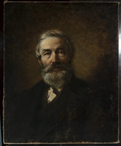 Portrait of a man by Wilhelm Leopolski