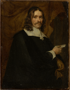 Portrait of a Man with Letter