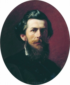 Portrait of A.P. Bogoliubov by Fyodor Bronnikov
