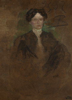 Portrait of a Woman – two-sided painting