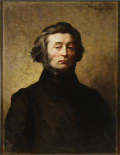 Portrait of Adam Mickiewicz. by Władysław Ciesielski