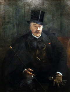 Portrait of Alfred Stevens by Henri Gervex