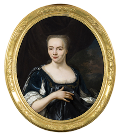 Portrait of Arendina Cornelia Wolthers (1700-1770) by Jan Abel Wassenbergh