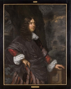 Portrait of Binnert Heringa (Sirtema) van Grovestins (1641-1696) by Johannes Mytens