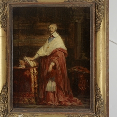 Portrait of Cardinal de Richelieu by Eugène Isabey