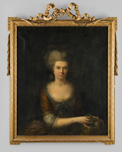 Portrait of Cornelia van Brakel (1754-1823) by Johann Joseph Friedrich Langenhöffel