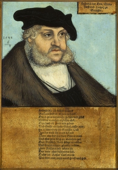Portrait of Frederick the Wise, Elector of Saxony by Lucas Cranach the Elder