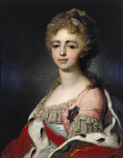 Portrait of Grand Duchess Alexandra Pavlovna of Russia (1783-1801) by Vladimir Borovikovsky