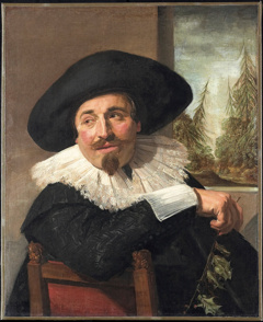 Portrait of Isaak Abrahamsz. Massa by Frans Hals