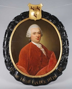 Portrait of Jacob van der Heim or Heym (1727-1799), governor of the Dutch East India Company between 1770 and 1795 by Guillaume de Spinny