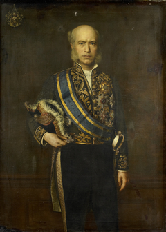 Portrait of Johan Wilhelm van Lansberge by Andries van den Berg