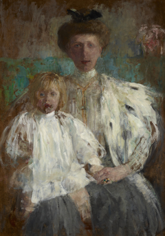 Portrait of Julia Puget née Kwilecka with Her Son Jacek