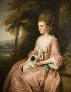 Portrait Of Miss Hargreaves by Nathaniel Dance-Holland
