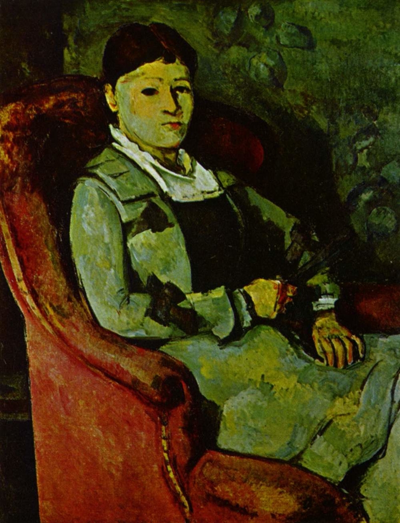 Portrait of Mme. Cézanne