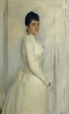 Portrait of Montserrat Carbó by Ramón Casas