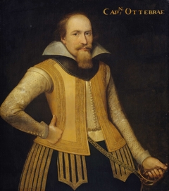 Portrait of Otto Brahe, Captain of a Company of Danes to Repartition Zealand, Entered Service of Brandenburg in 1610 by Unknown Artist